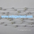 Branches d&#39;arbres artificielles de guirlande de perles acryliques